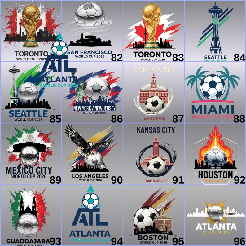 World Cup 2026 Countries DTF Transfer
