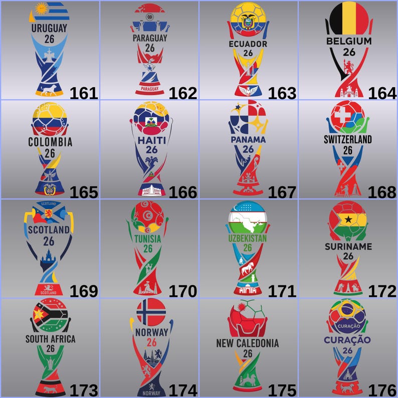 World Cup 2026 Countries DTF Transfer