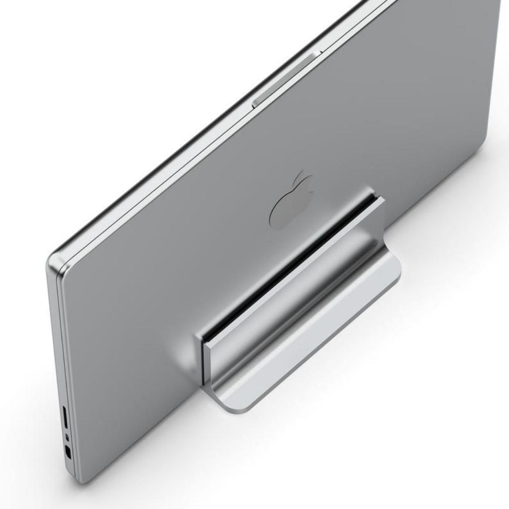 Aluminum Vertical Laptop Stand Minimalist Apple Dock
