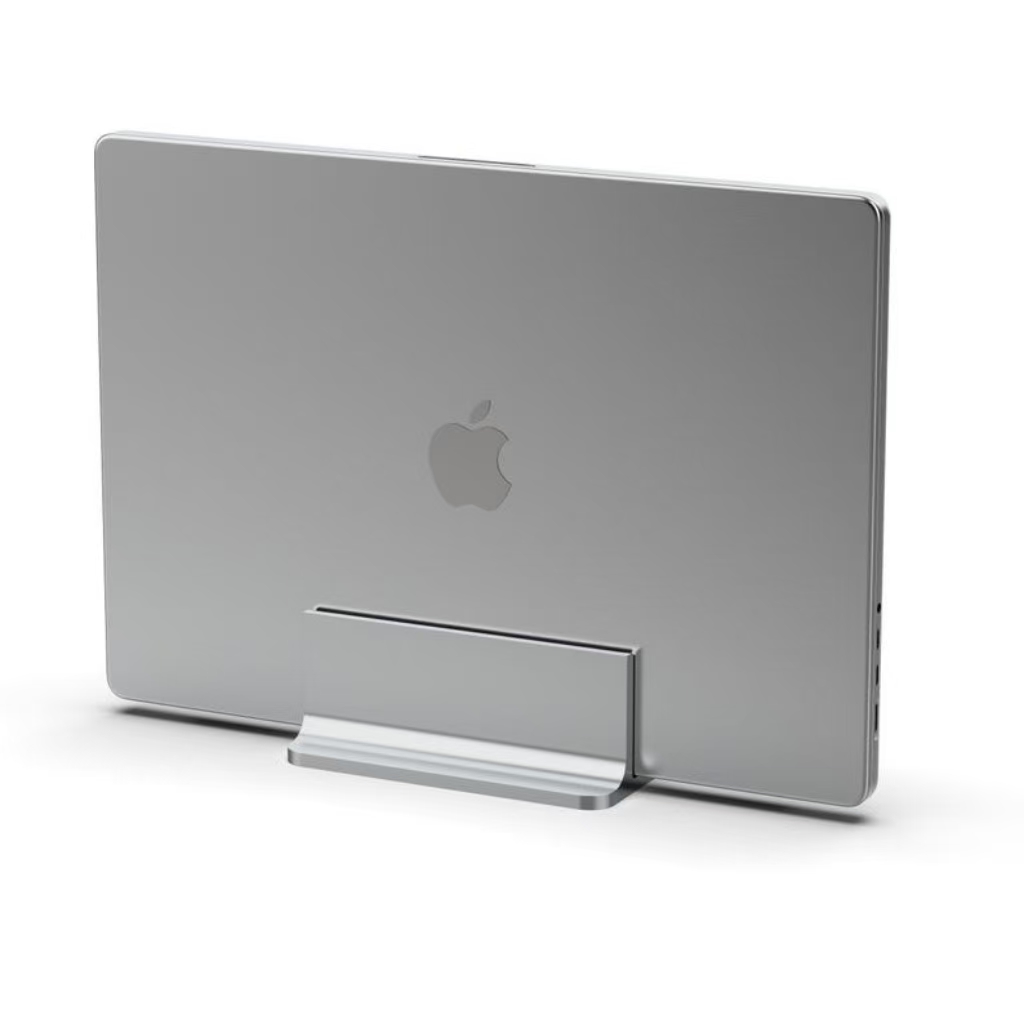 Aluminum Vertical Laptop Stand Minimalist Apple Dock