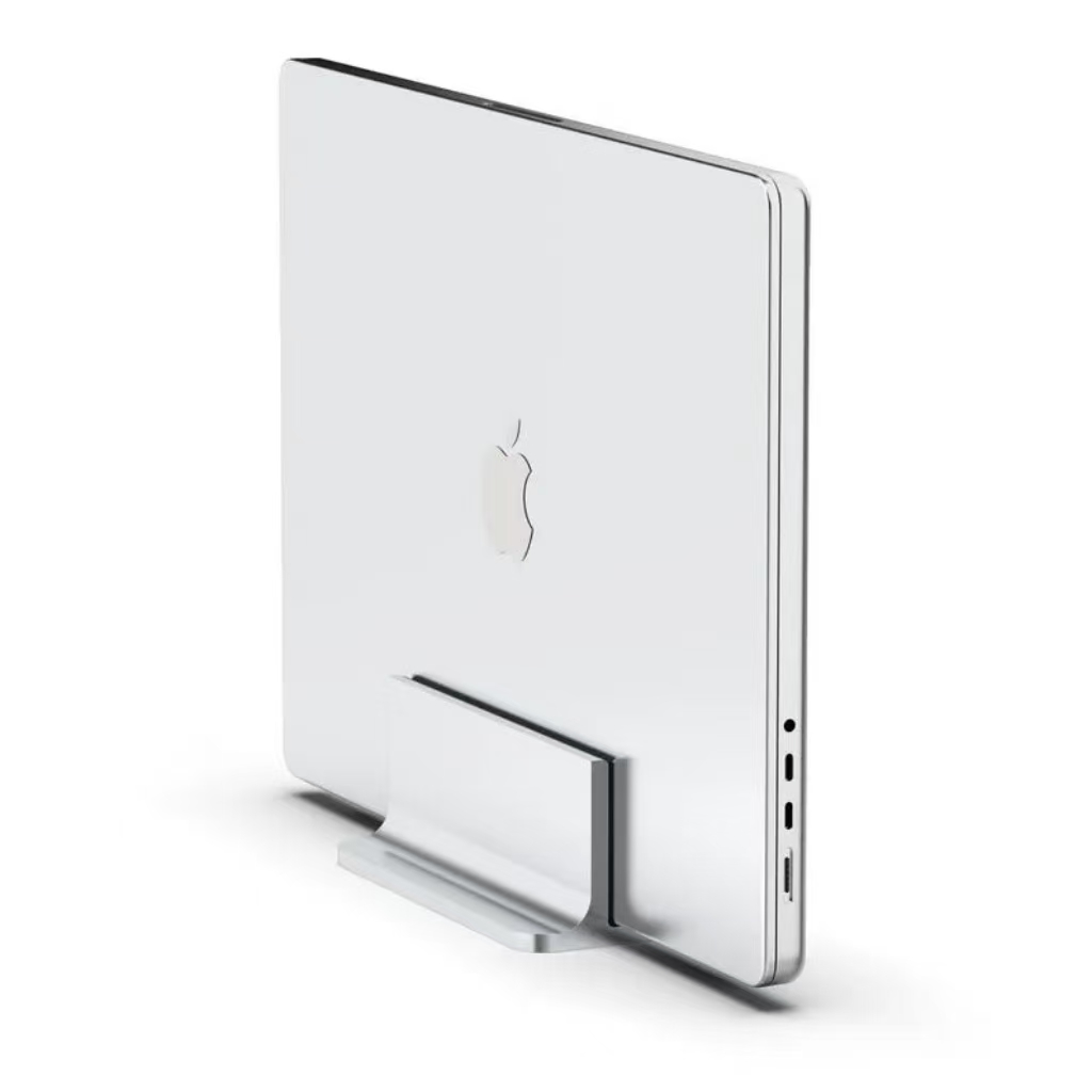 Aluminum Vertical Laptop Stand Minimalist Apple Dock