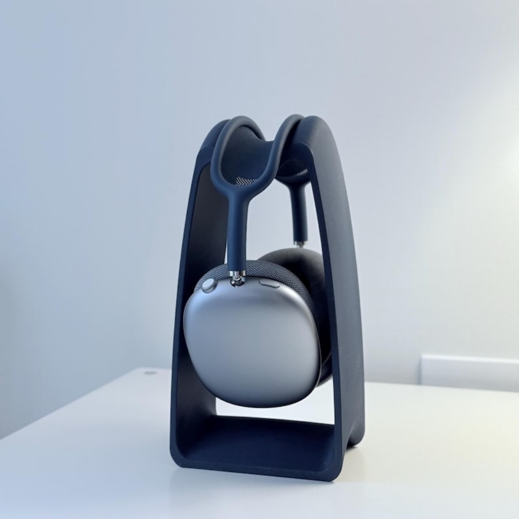 Modern Minimalist Headphone Stand, Sleek Desk Organizer