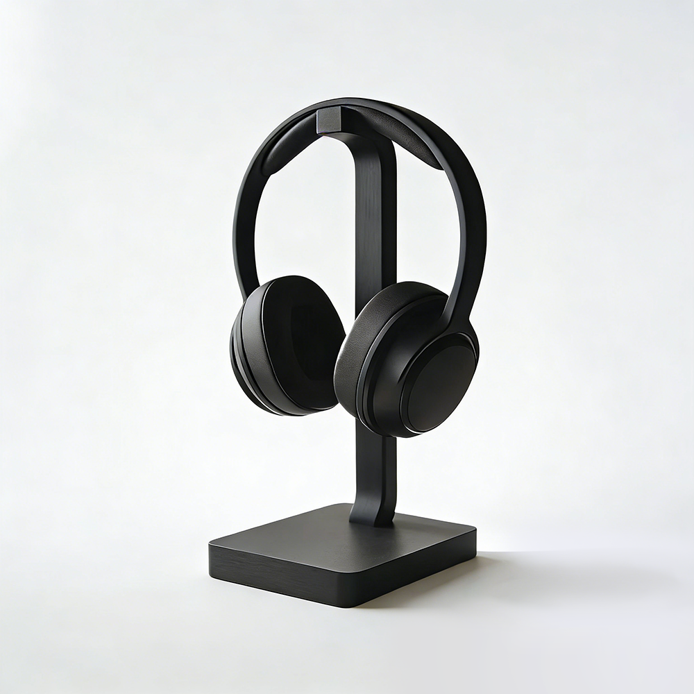 Minimalist Headphone Stand, 3D Printed Desk Holder