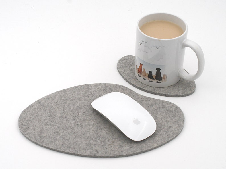 Mouse Pad Mid-Century Modern Desk Mat