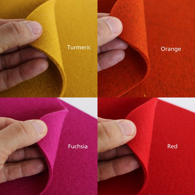 Felt Desk Mat, 100% Wool, Premium Quality, Multiple Colors, 18 x 15.5 inches | Felt Desk Pad