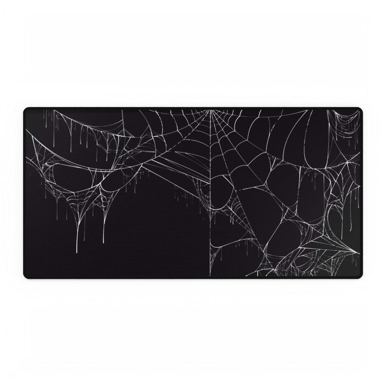 Spider Web Mouse Pad Goth Aesthetic Desk Mat