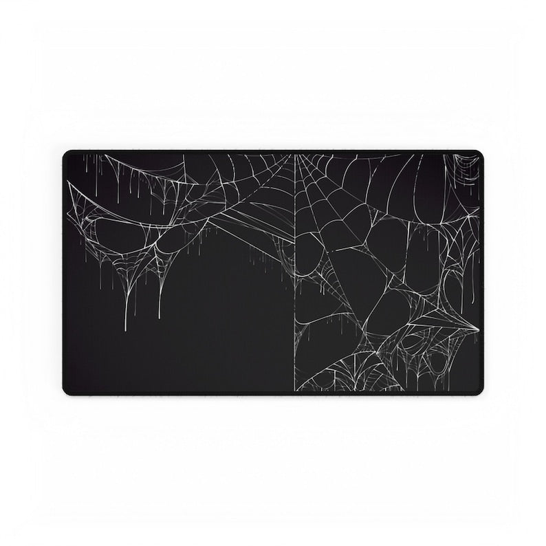 Spider Web Mouse Pad Goth Aesthetic Desk Mat