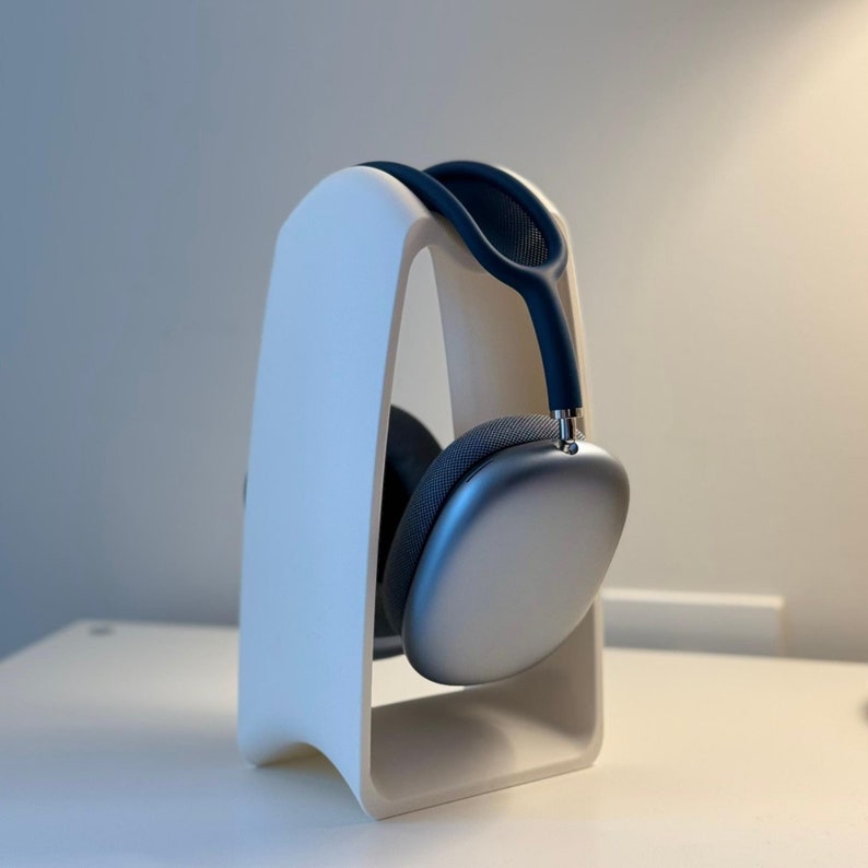 Modern Minimalist Headphone Stand, Sleek Desk Organizer