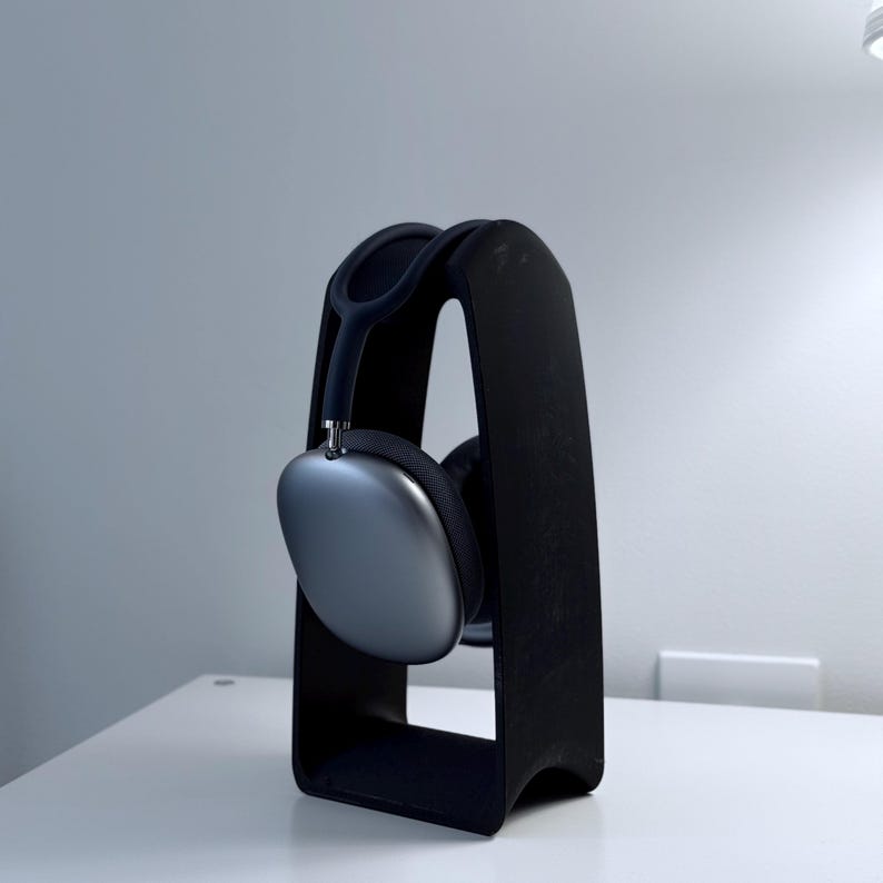 Modern Minimalist Headphone Stand, Sleek Desk Organizer