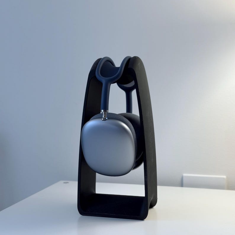 Modern Minimalist Headphone Stand, Sleek Desk Organizer