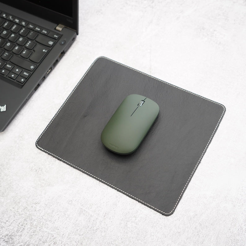 Genuine Leather Mouse Pad Non-Slip Desk Mat