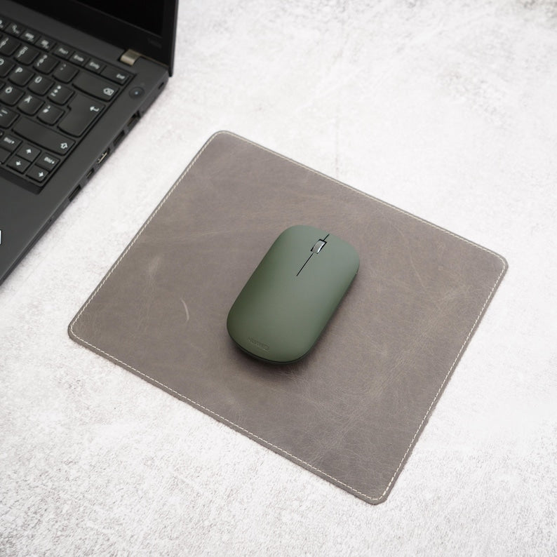 Genuine Leather Mouse Pad Non-Slip Desk Mat