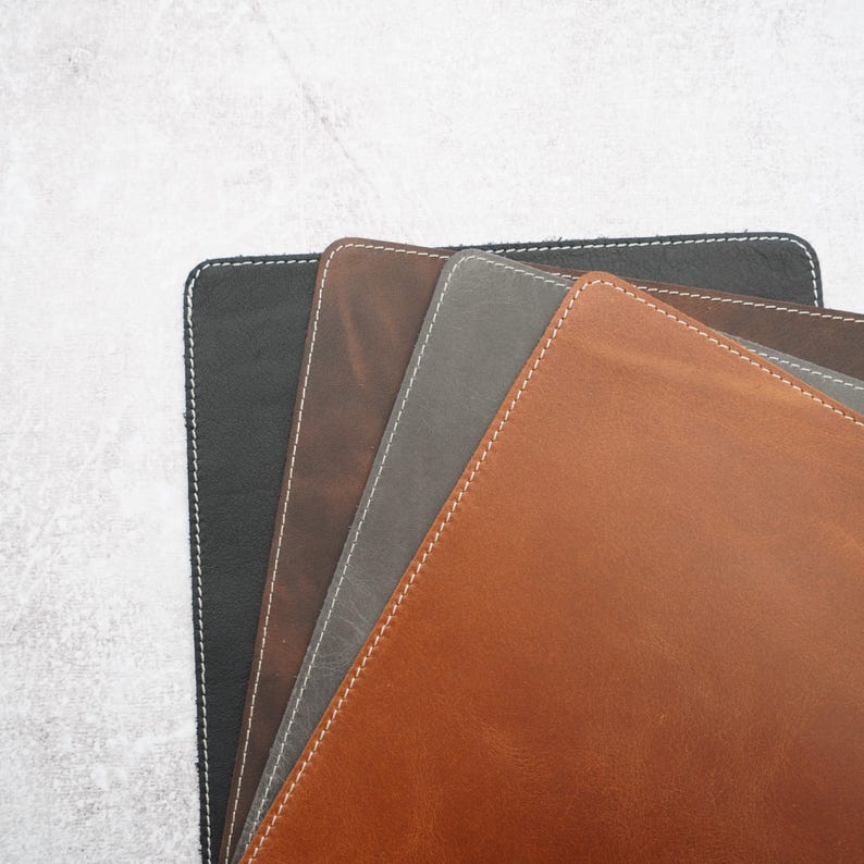 Genuine Leather Mouse Pad Non-Slip Desk Mat