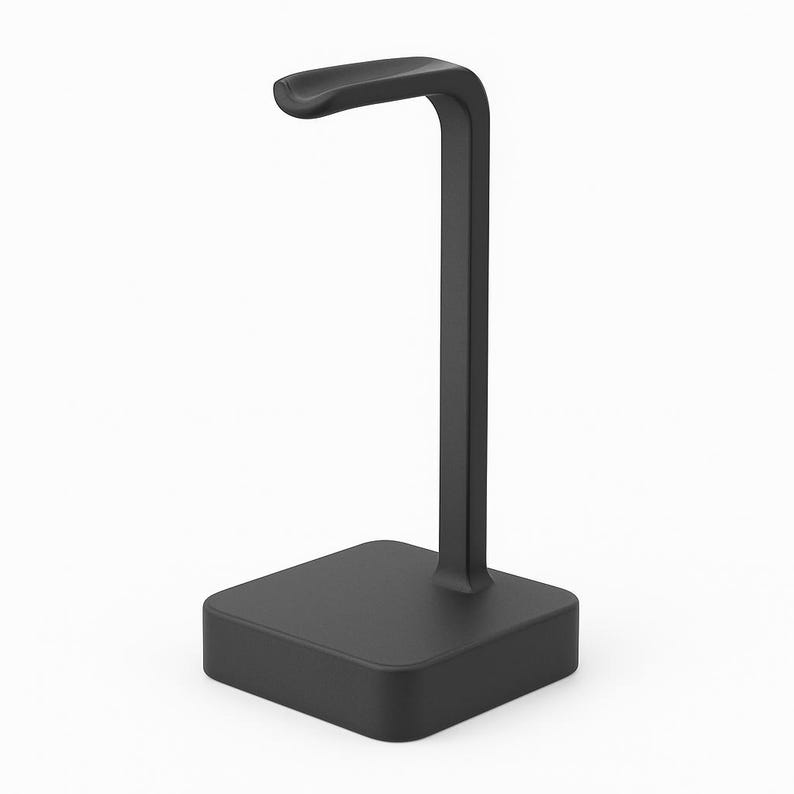 Minimalist 3D Printed Headphone Stand