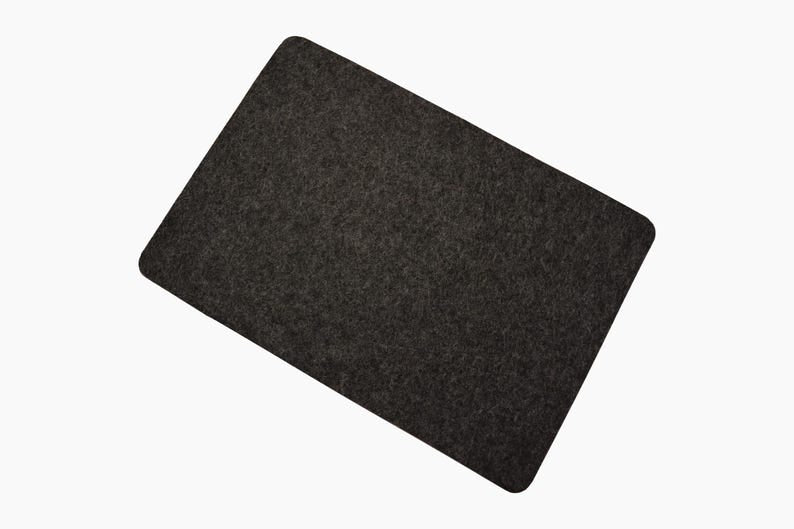 Wool Felt Mouse Pad with Natural Cork Base