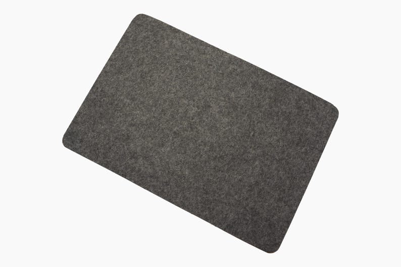 Wool Felt Mouse Pad with Natural Cork Base
