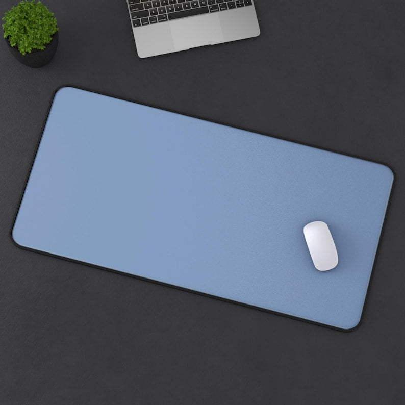Solid Color Desk Mat | Large Neoprene Work Surface for Modern Setups