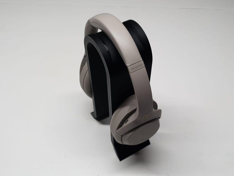 Minimalist Headphone Stand – 10” Tall U-Arch Desk Headset Holder | Modern Display for Gaming, Office & Studio