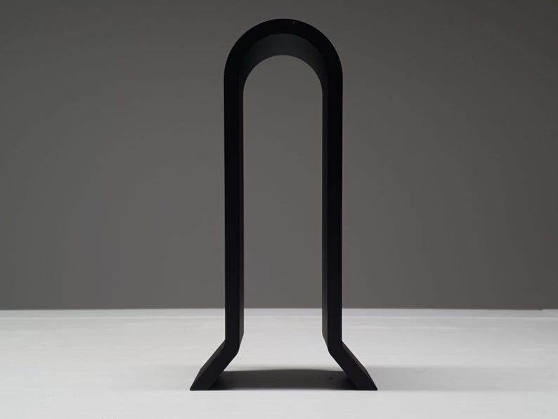 Minimalist Headphone Stand – 10” Tall U-Arch Desk Headset Holder | Modern Display for Gaming, Office & Studio