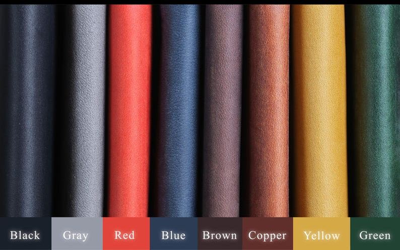 Brown Leather Mouse Pad Non-Slip Office Accessory