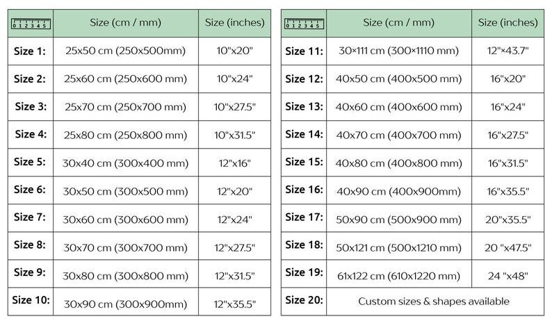 Copper Leather Mouse Pad Thick Non-Slip Desk Mat