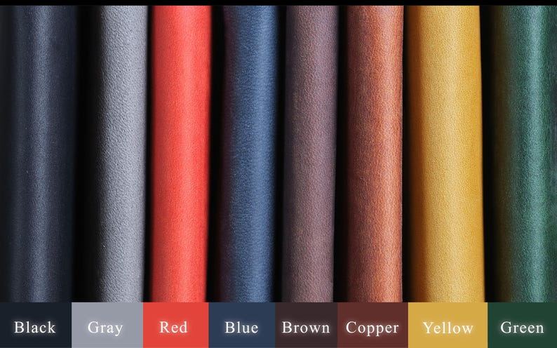 Copper Leather Mouse Pad Thick Non-Slip Desk Mat