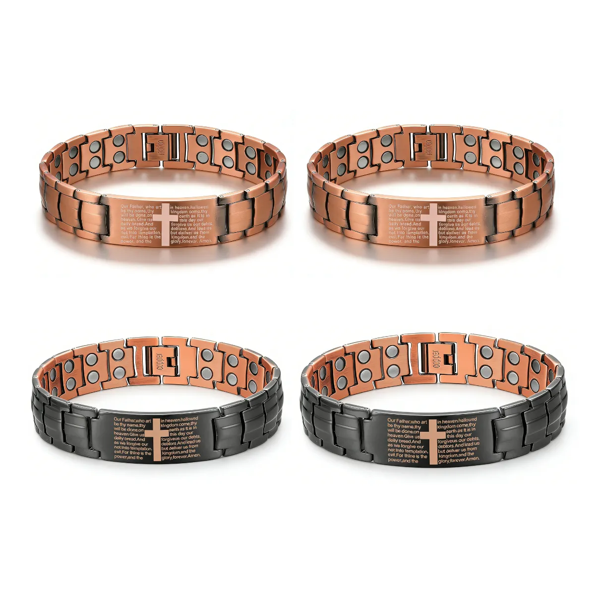 The Reliquary Cross Bracelet
