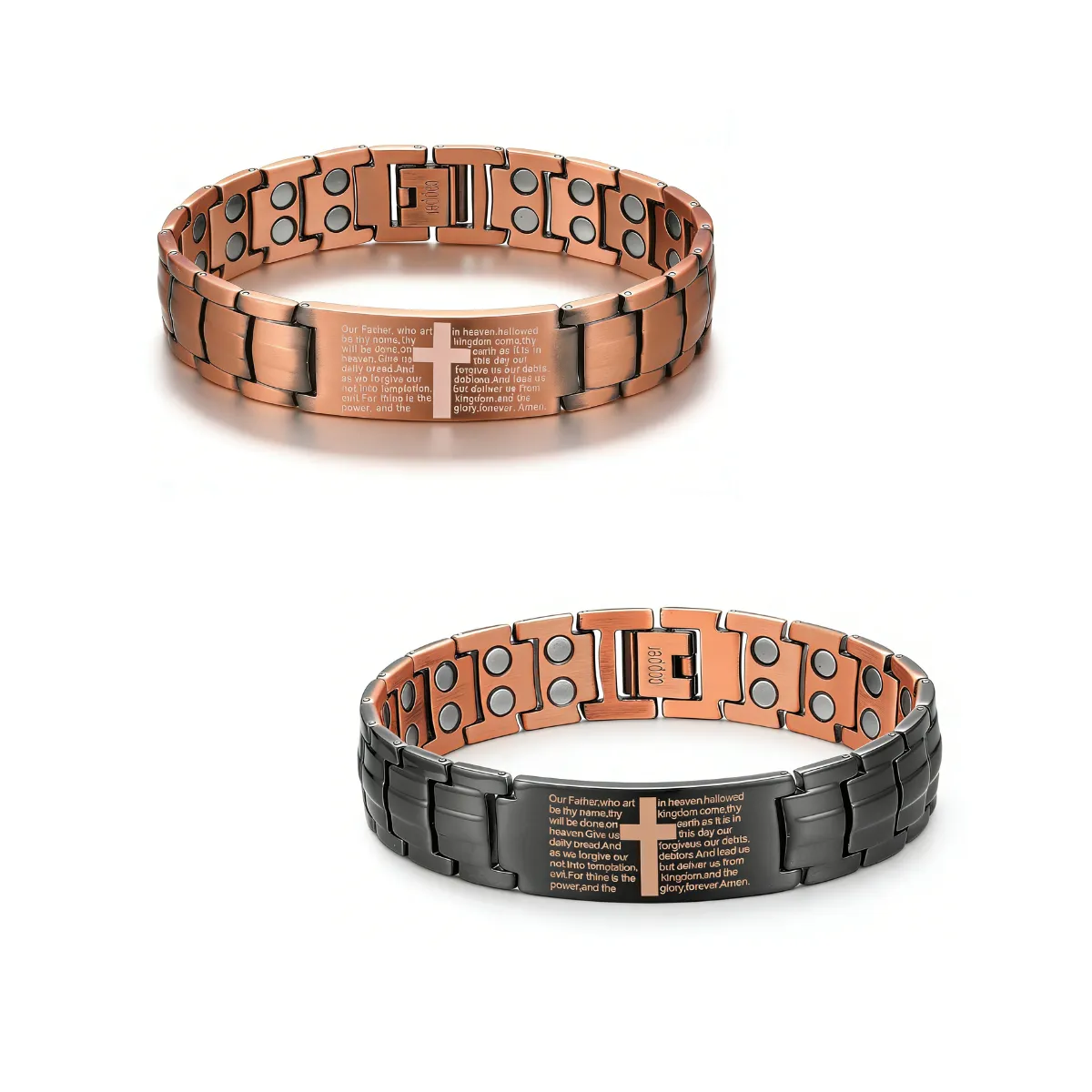 The Reliquary Cross Bracelet