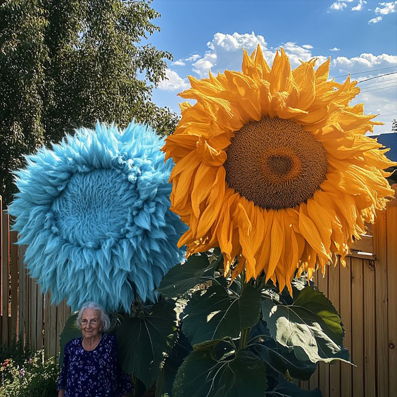 Bezaubernde Riesen-Teddybär-Sonnenblume