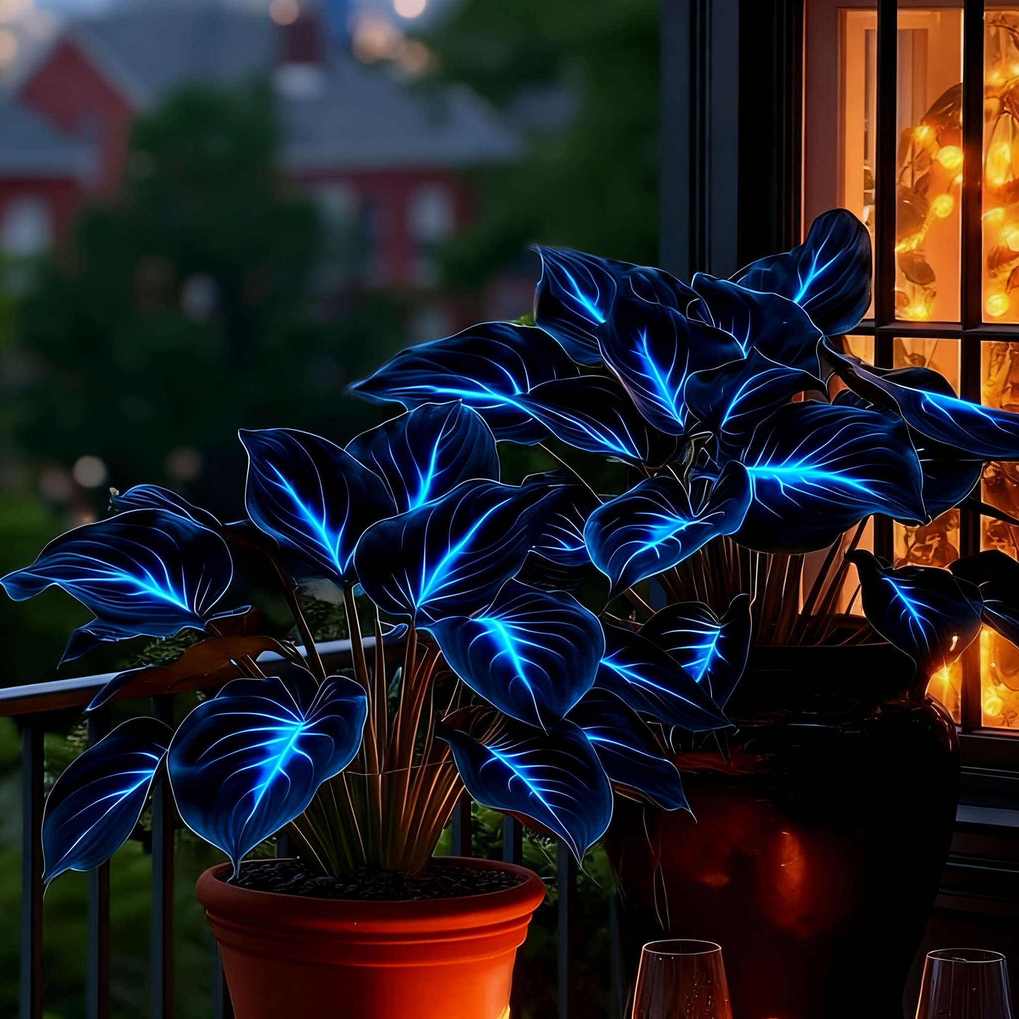 💥 2025 Hot New Release – Aurora hosta, The Plant That Glows at Night 🌌