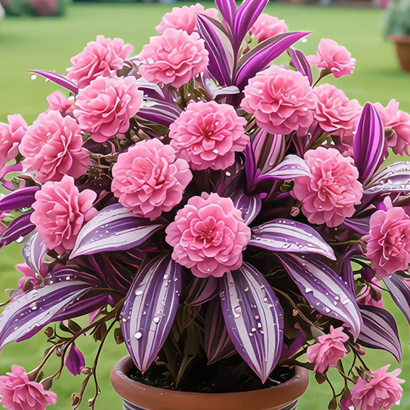 💐Four Seasons Ornamental Oil Painting Wedding Orchid Seeds—Dream, Hope and Eternity