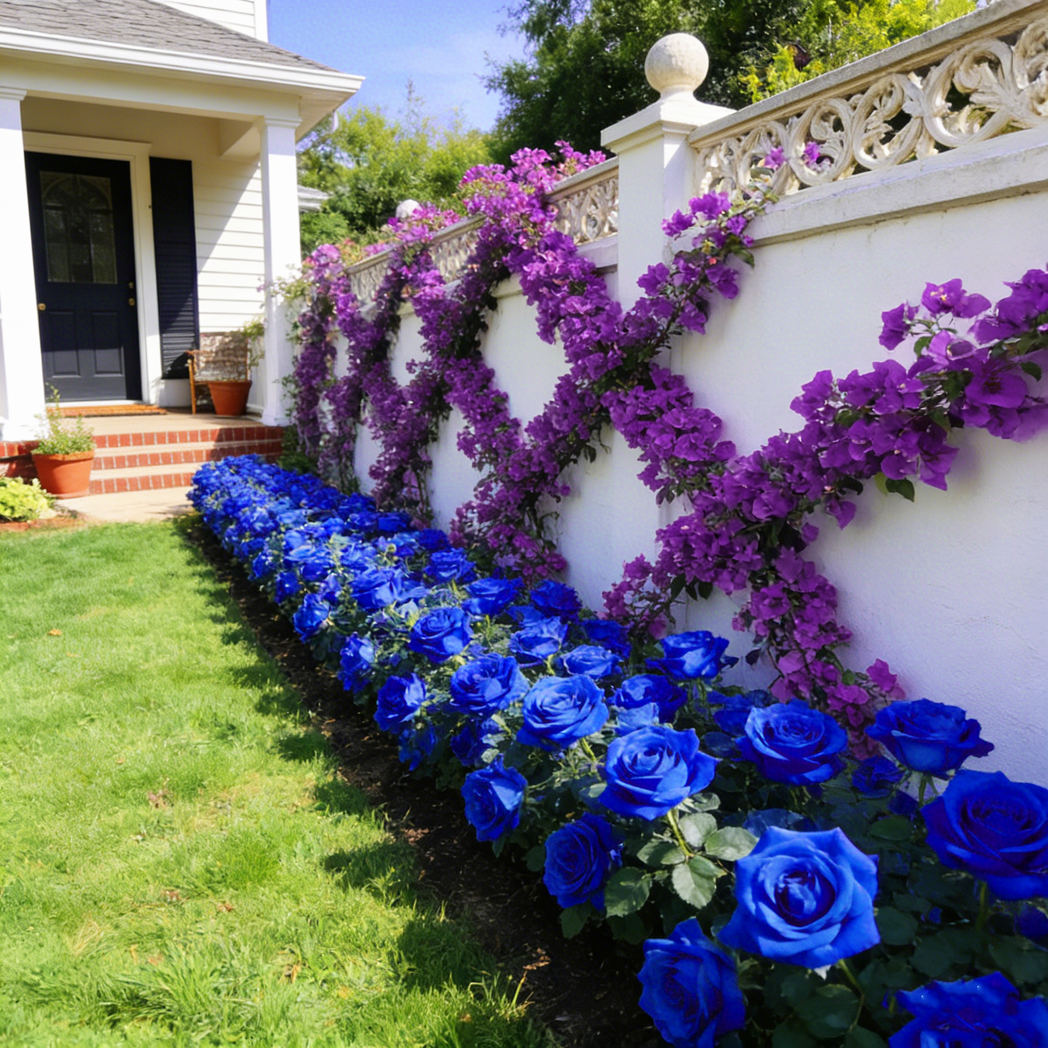 🌹Seltene, traditionelle blaue Rosensamen