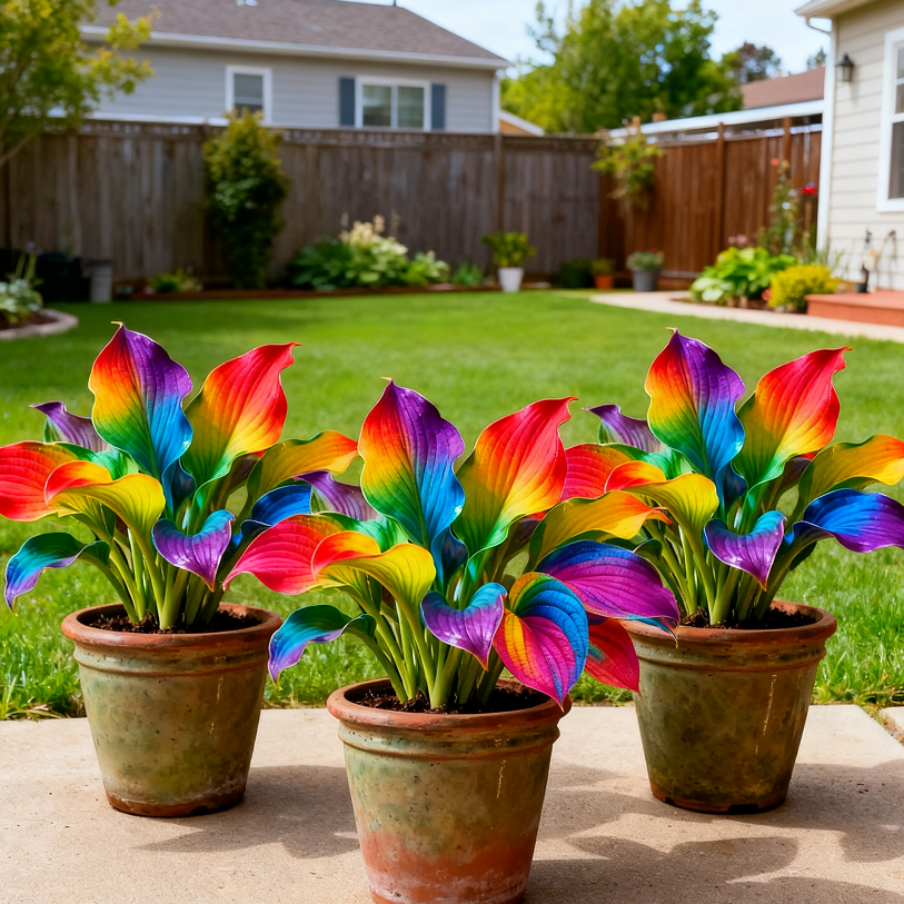 🌹Seltene, farbenfrohe Hosta-Samen