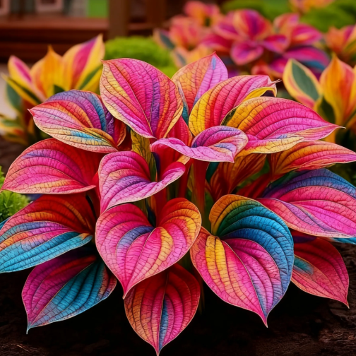 🌹Seltene, farbenfrohe Hosta-Samen