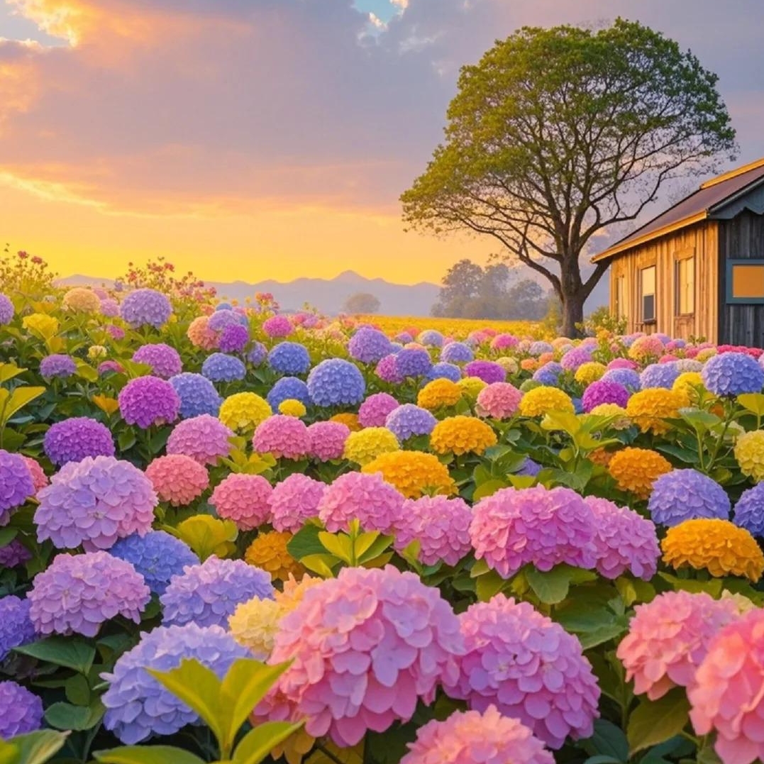 🌸Hortensiensamen – einfach anzubauen