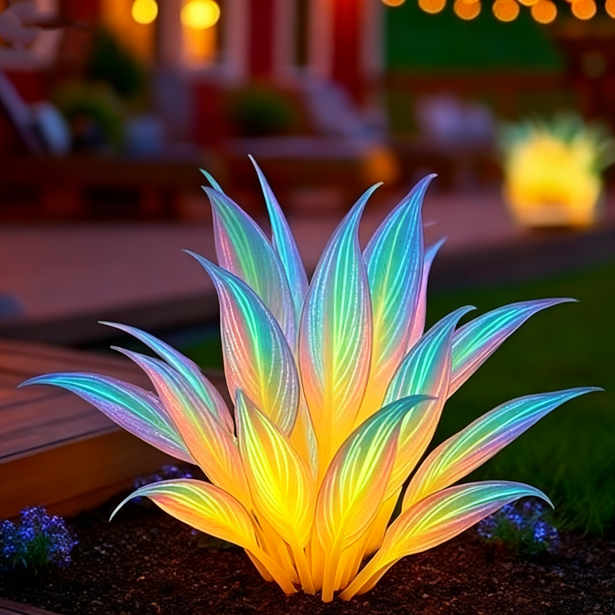 🌈 Dream Aurora Hosta – Grow Iridescent Magic in Your Garden! ✨