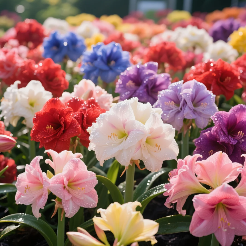 🌺Amaryllis-Zwiebeln mit doppeltem Duft – Blüte in 40 Tagen