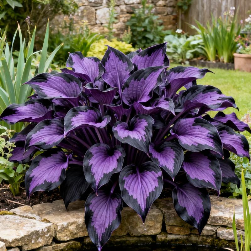 🌌 Midnight Amethyst Hosta- Rare. Hardy. Absolutely Mesmerizing