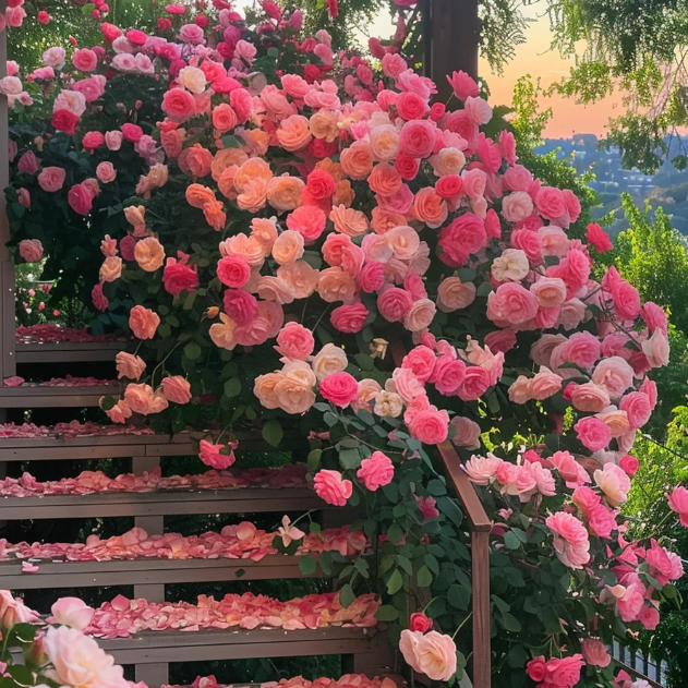 🌹Climbing Rose—Year-Round Blooming