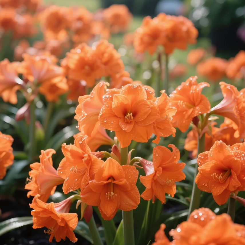 🌺Amaryllis-Zwiebeln mit doppeltem Duft – Blüte in 40 Tagen