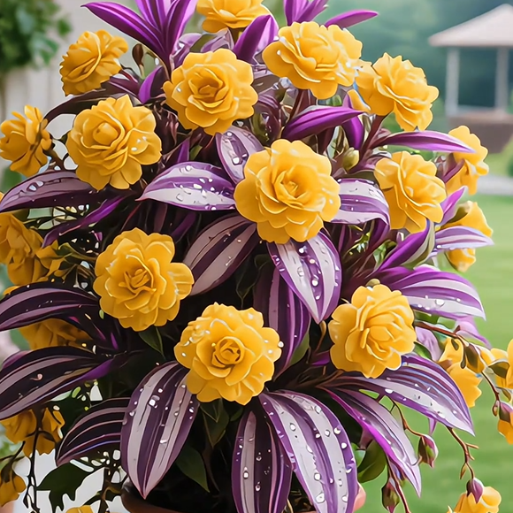 💐Four Seasons Ornamental Oil Painting Wedding Orchid Seeds—Dream, Hope and Eternity