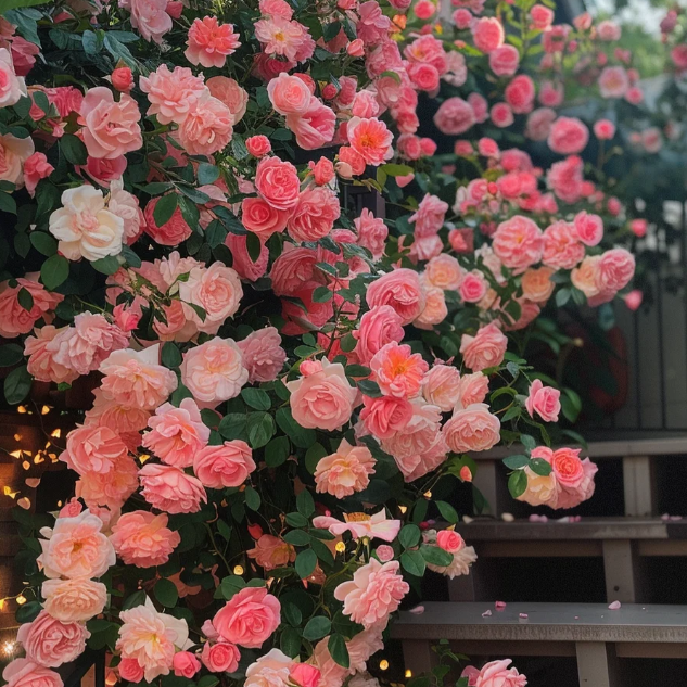 🌹Climbing Rose—Year-Round Blooming