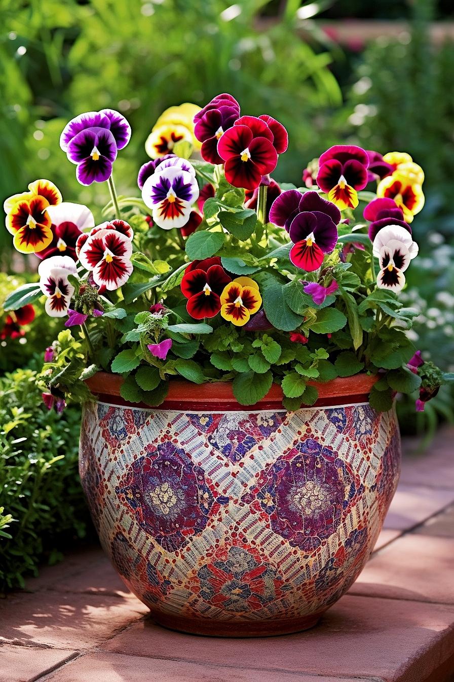 🌸 Winterzauber-Stiefmütterchen – Die Blume, die sogar im Schnee blüht