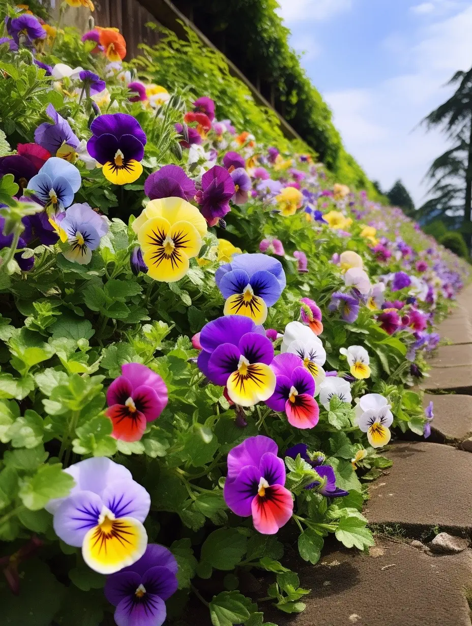 🌸 Winterzauber-Stiefmütterchen – Die Blume, die sogar im Schnee blüht