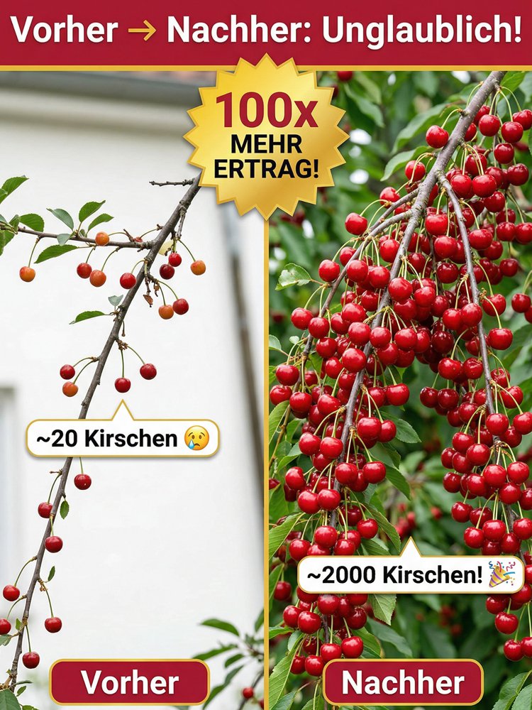 RAINIER-KIRSCHFRUCHTSAMEN (🪴KAUFEN SIE 4 UND ERHALTEN SIE 1 GRATIS🌿KANN IM WINTER GEPFLANZT WERDEN)