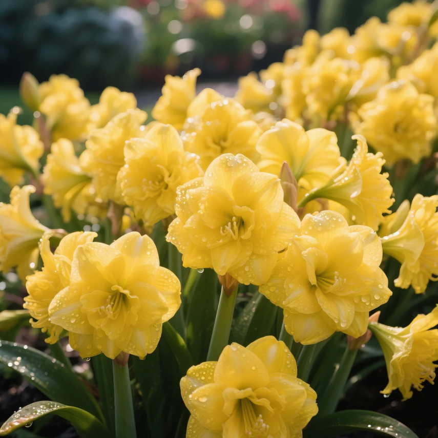 🌺Amaryllis-Zwiebeln mit doppeltem Duft – Blüte in 40 Tagen