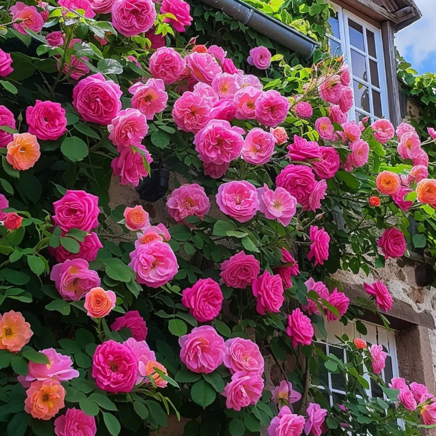 🌹Climbing Rose—Year-Round Blooming