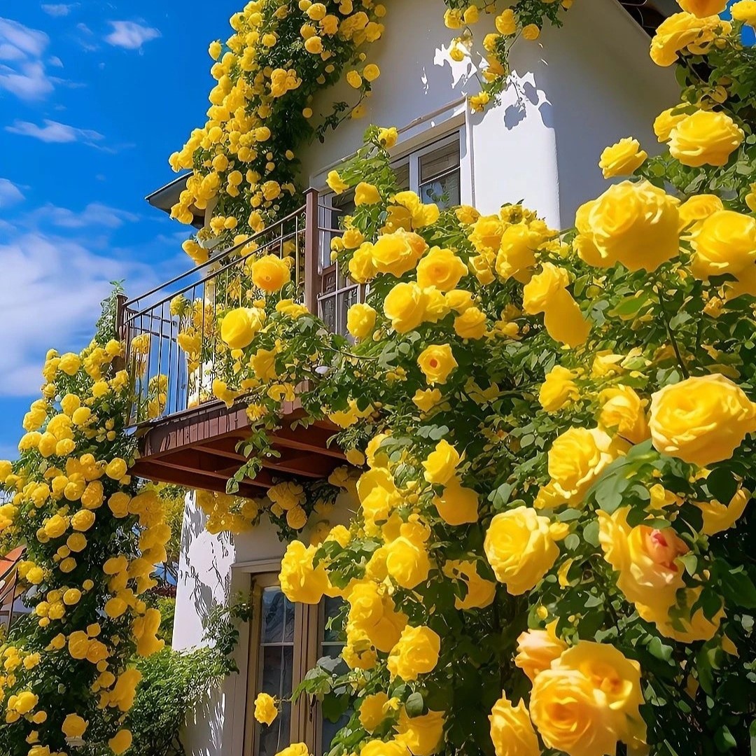 🌹Climbing Rose—Year-Round Blooming