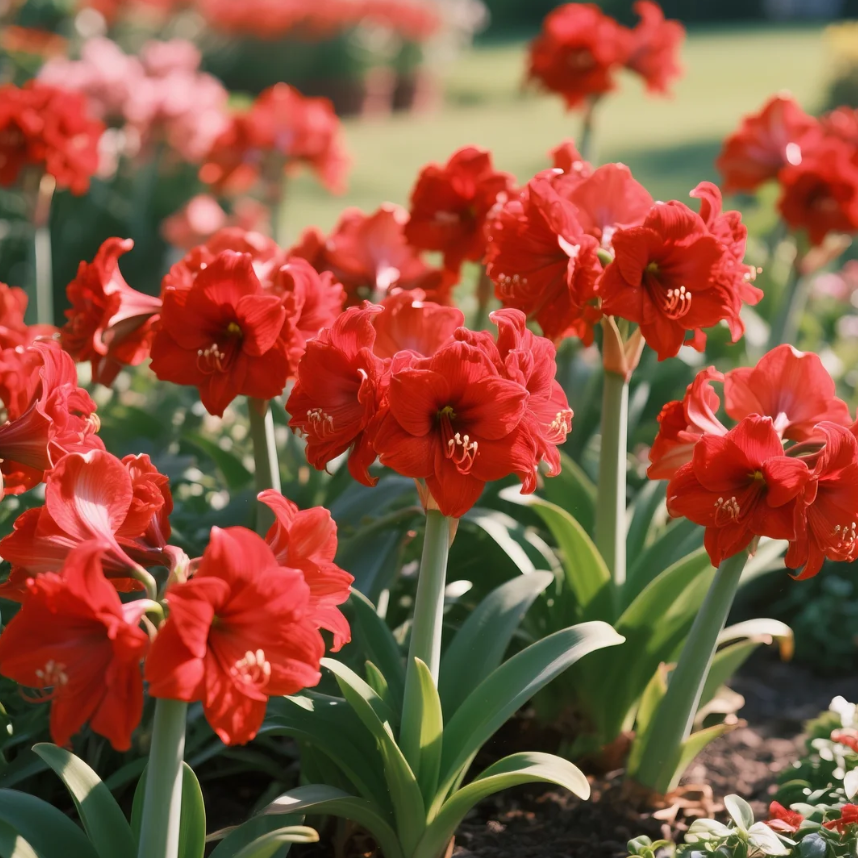 🌺Amaryllis-Zwiebeln mit doppeltem Duft – Blüte in 40 Tagen