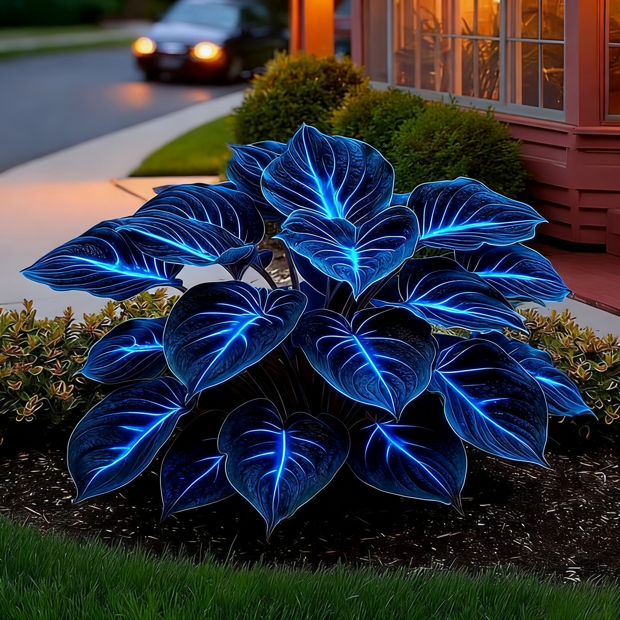 💥 2025 Hot New Release – Aurora hosta, The Plant That Glows at Night 🌌